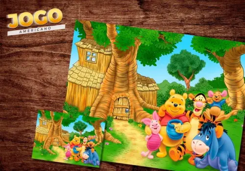 Jogo Americano - Pooh