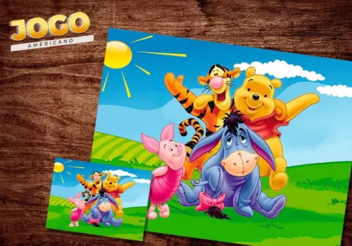 Jogo Americano - Pooh