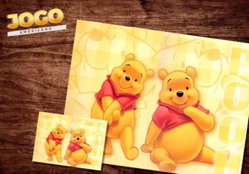 Jogo Americano - Pooh