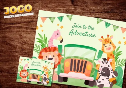 Jogo Americano - Safari