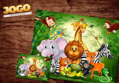 Jogo Americano - Safari