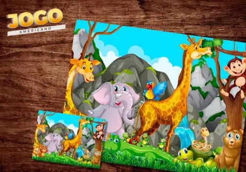 Jogo Americano - Safari