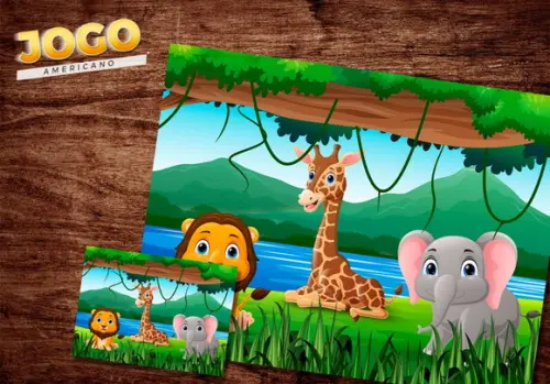 Jogo Americano - Safari