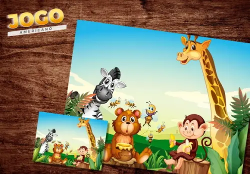 Jogo Americano - Safari