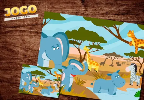 Jogo Americano - Safari