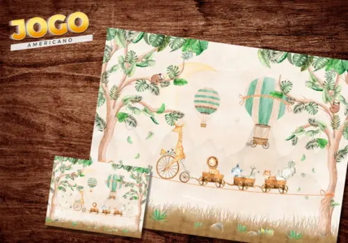 Jogo Americano - Safari
