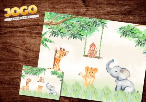 Jogo Americano - Safari