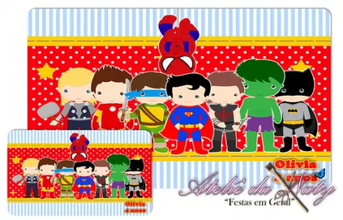 Jogo Americano - Super Heroís