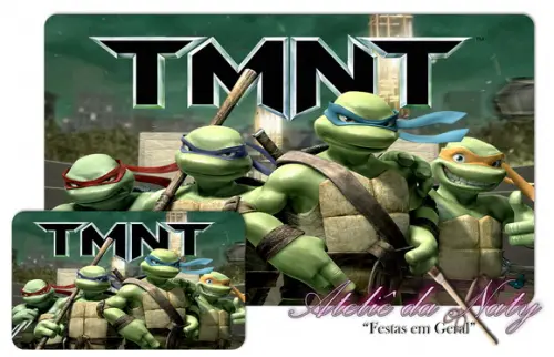 Jogo Americano - Tartarugas Ninjas