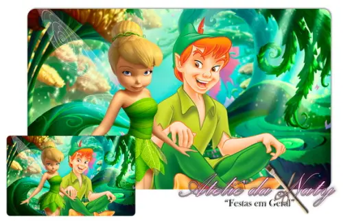 Jogo Americano - Tinkerbell e Peter Pan