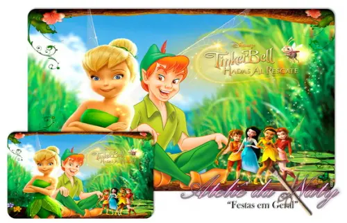 Jogo Americano - Tinkerbell e Peter Pan