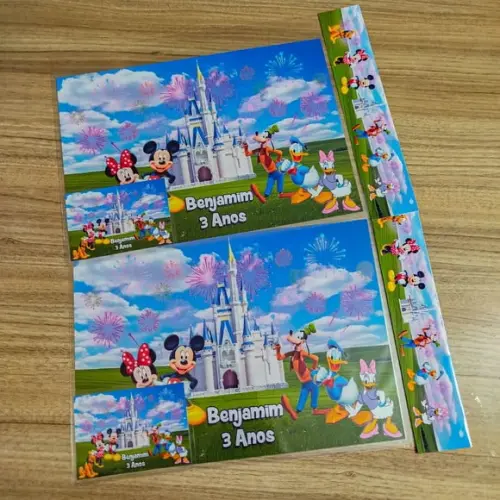 Jogo Americano - Turma do Mickey