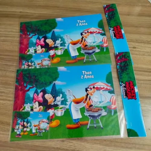 Jogo Americano - Turma do Mickey