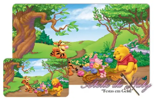 Jogo Americano - Ursinho Pooh