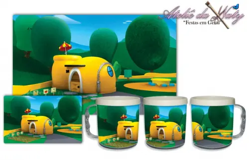 Jogo Americano com Caneca - Mickey