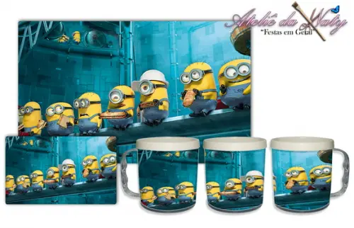 Jogo Americano com Caneca - MMF