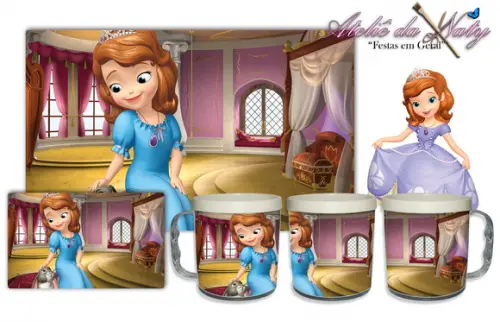 Jogo Americano com Caneca - Sofia