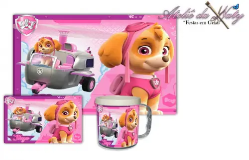 Jogo Americano com caneca - Skye