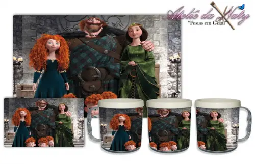 Jogo Americano com Caneca - Valente