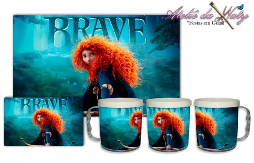 Jogo Americano com Caneca - Valente