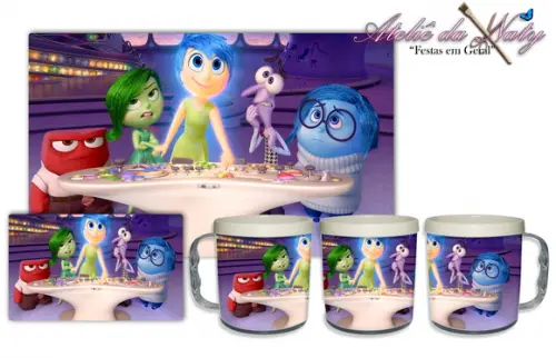 Jogo Americano com Caneca-divertidamente