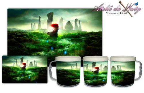 Jogo Americano com Caneca - Valente