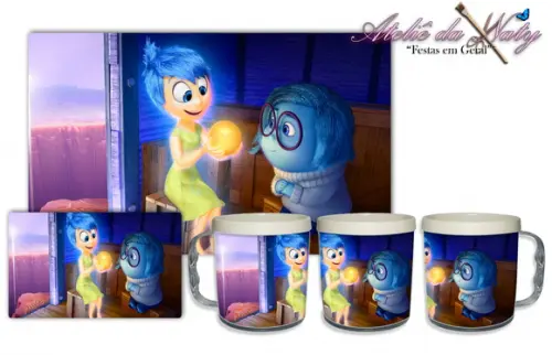 Jogo Americano com Caneca-Divertidamente