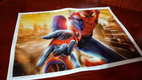 Jogo Americano em tecido - Homem Aranha
