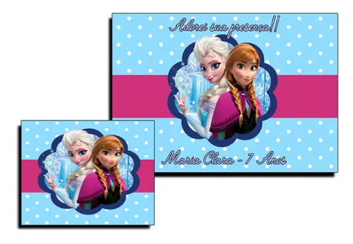 Jogo Americano Frozen