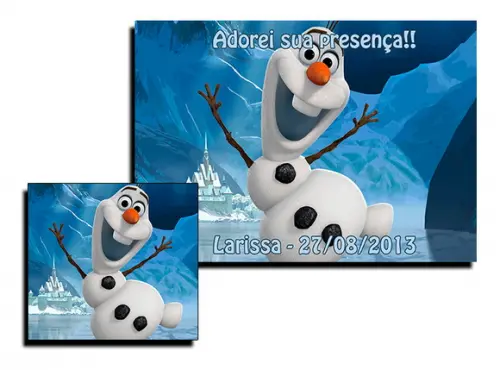 Jogo Americano Frozen