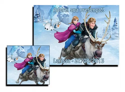 Jogo Americano Frozen