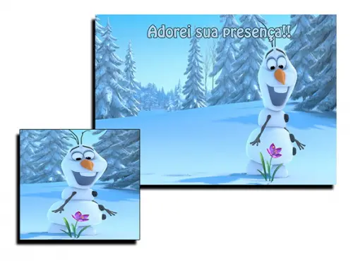 Jogo Americano Frozen