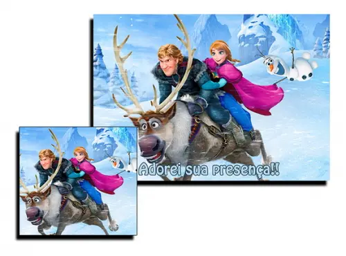 Jogo Americano Frozen