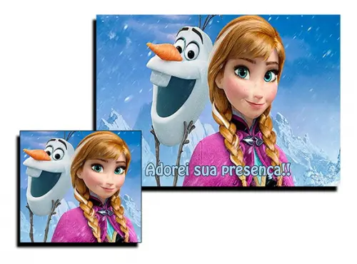 Jogo Americano Frozen