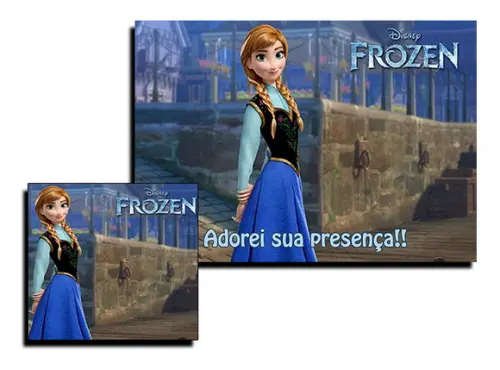 Jogo Americano Frozen