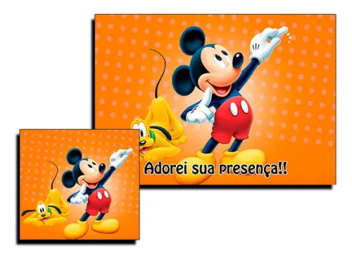 Jogo Americano Mickey