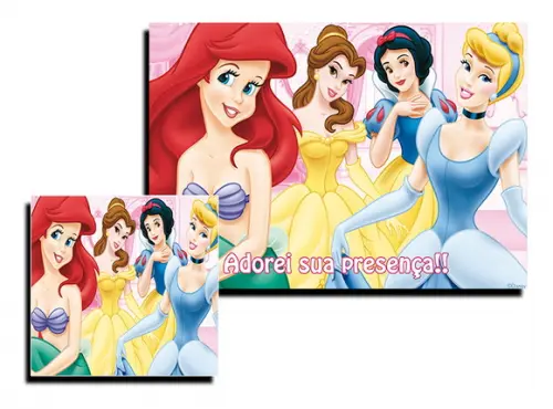Jogo Americano Princesas