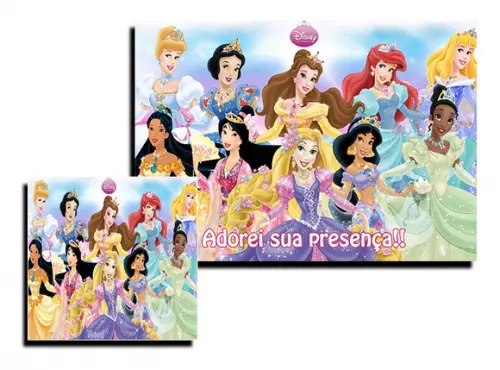 Jogo Americano Princesas