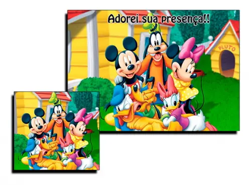 Jogo Americano Turma do Mickey