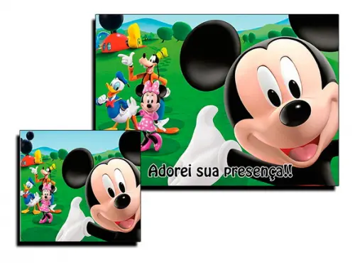 Jogo Americano Turma do Mickey