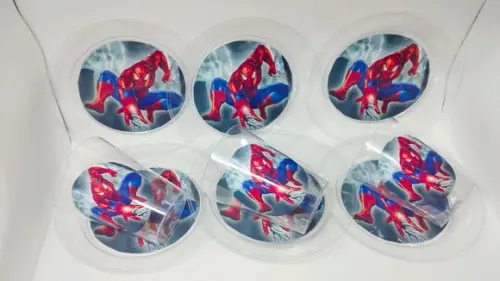 Kit Copo e Pratinho Acrílico - Spider Man