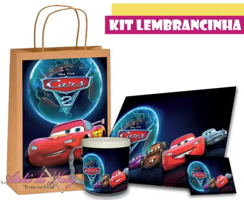 Kit Lembrancinha - Carros