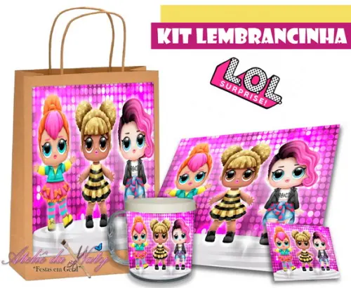 Kit Lembrancinha - Lol Surprise