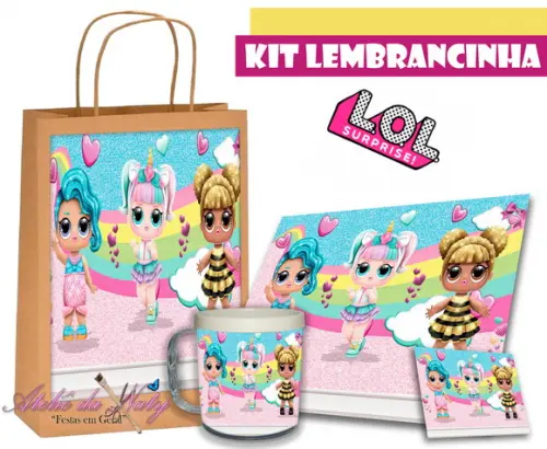 Kit Lembrancinha - Lol Surprise