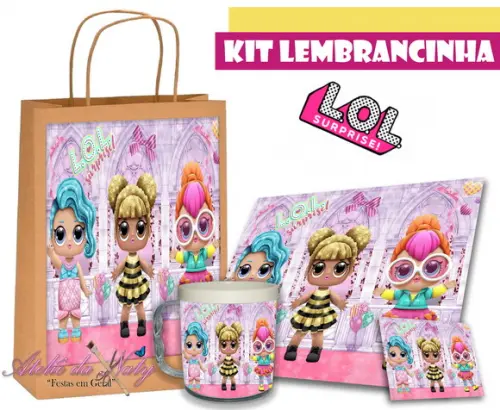Kit Lembrancinha - Lol Surprise