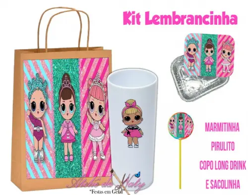 Kit Lembrancinha - Lol Surprise