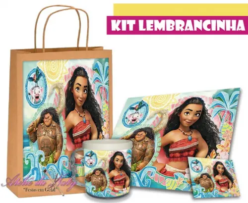 Kit Lembrancinha - Moana