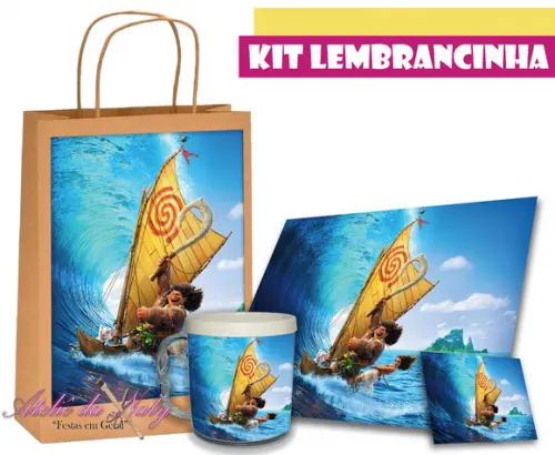 Kit Lembrancinha - Moana