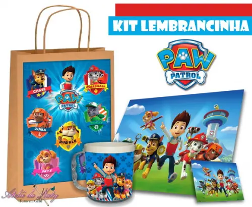 Kit Lembrancinha - Patrulha Canina