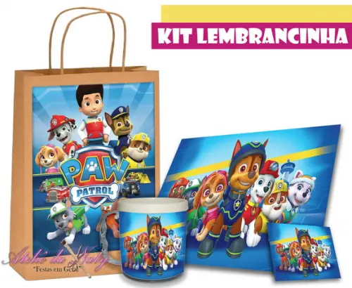 Kit Lembrancinha - Patrulha Canina
